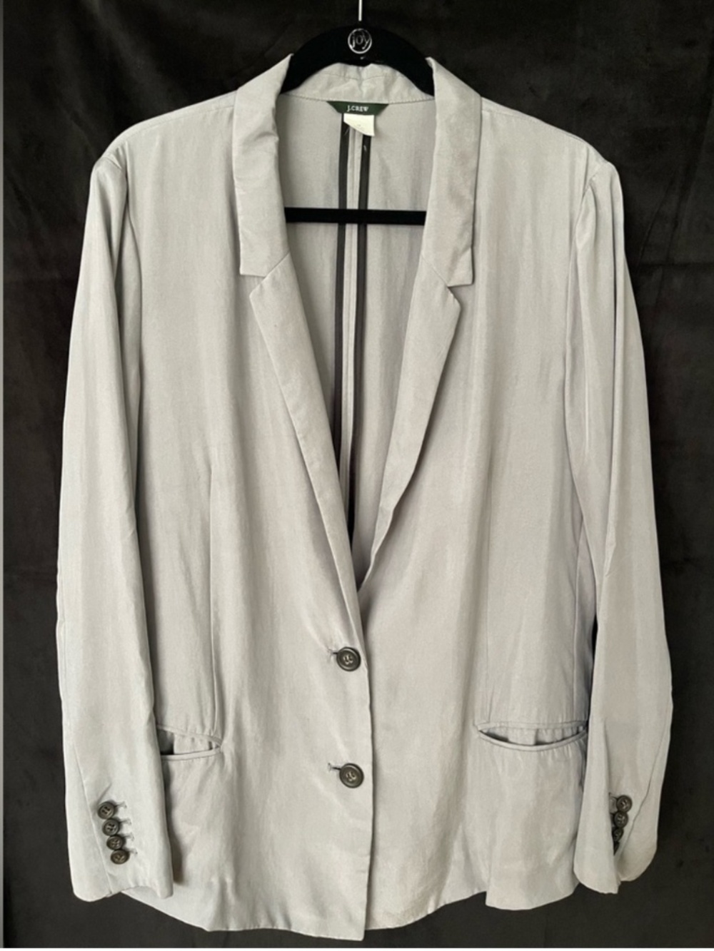 J.Crew Silk Blazer 12